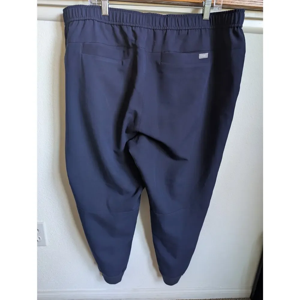 FIGS Mens Tansen Jogger Scrub Bottom 3 XL Navy Dark Blue